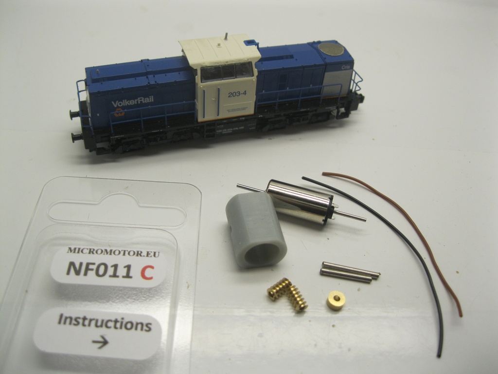 Fleischmann V110, DR 110-112, 114, DB 203-204, RRF/BAM 20, Spitzke , Volker Rail, Railion 204, SBB 203