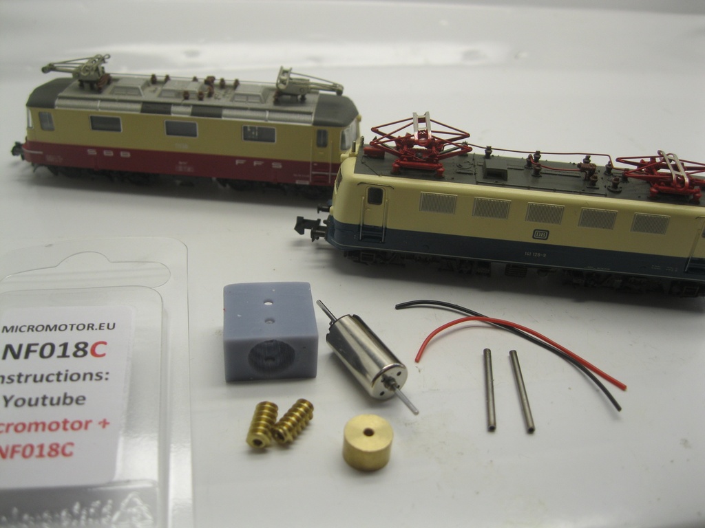 Fleischmann BR 141, E 41, RE 4/4, RE 420, SJ Rc 2, Rc 4, OBB 1043