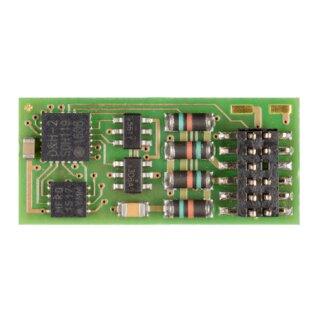 Fahrzeugdecoder PD12A-4 Plux12 SX1 SX2 & DCC für die PluX12-Schnittstelle