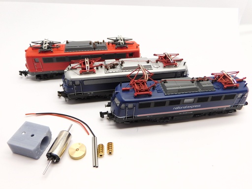 [NF049C] Fleischmann E 10.12, E 10.2, E 10.3, BR 110, BR 110.1, BR 110.3, BR 111, BR 112, BR 115, BR 139, BR 140