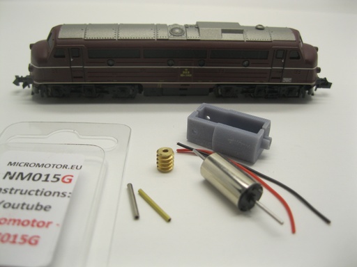 [NM015G] Minitrix DSB MY 1100, SNCB Serie 53, 54, 204, CFL 1600, MAV M61, NEG V170, NOHAB