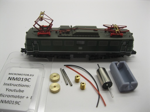 [NM019C] Minitrix DB E10, BR 110, BR 111, BR 112, BR 139, E40, BR 140, E41, BR 141