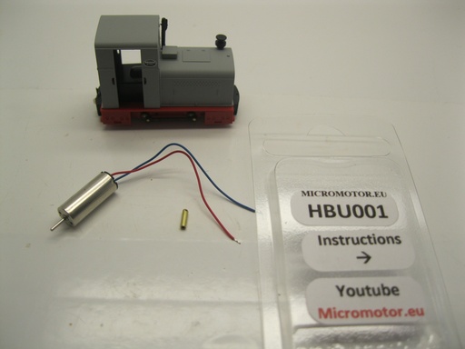 [HBU001] Busch H0 coreless motor upgrade